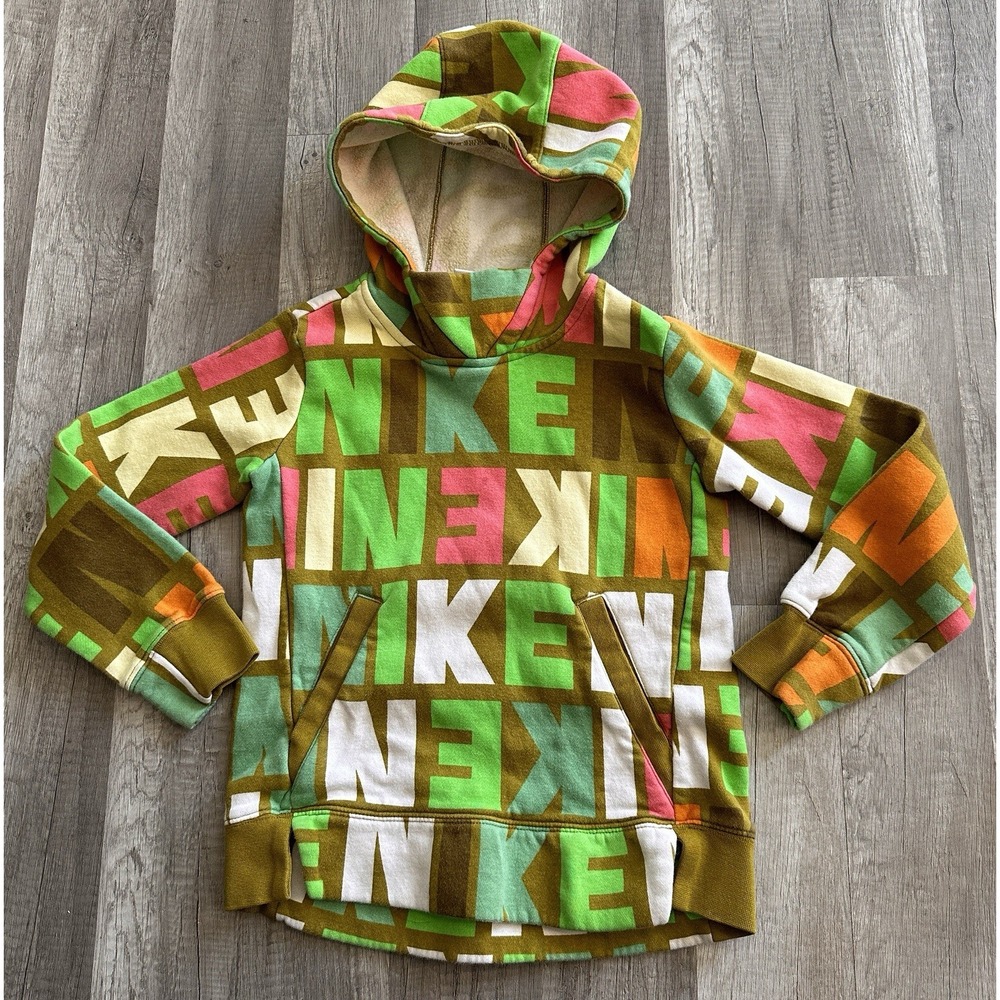 Nike Little Girls Snack Pack Pullover Long Sleeve‎ Hoodie Size XS